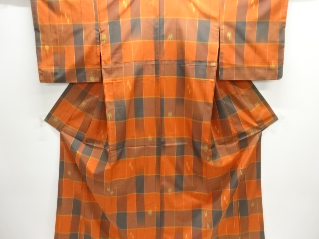 Japanese Kimono / Tsumugi Omeshi Silk